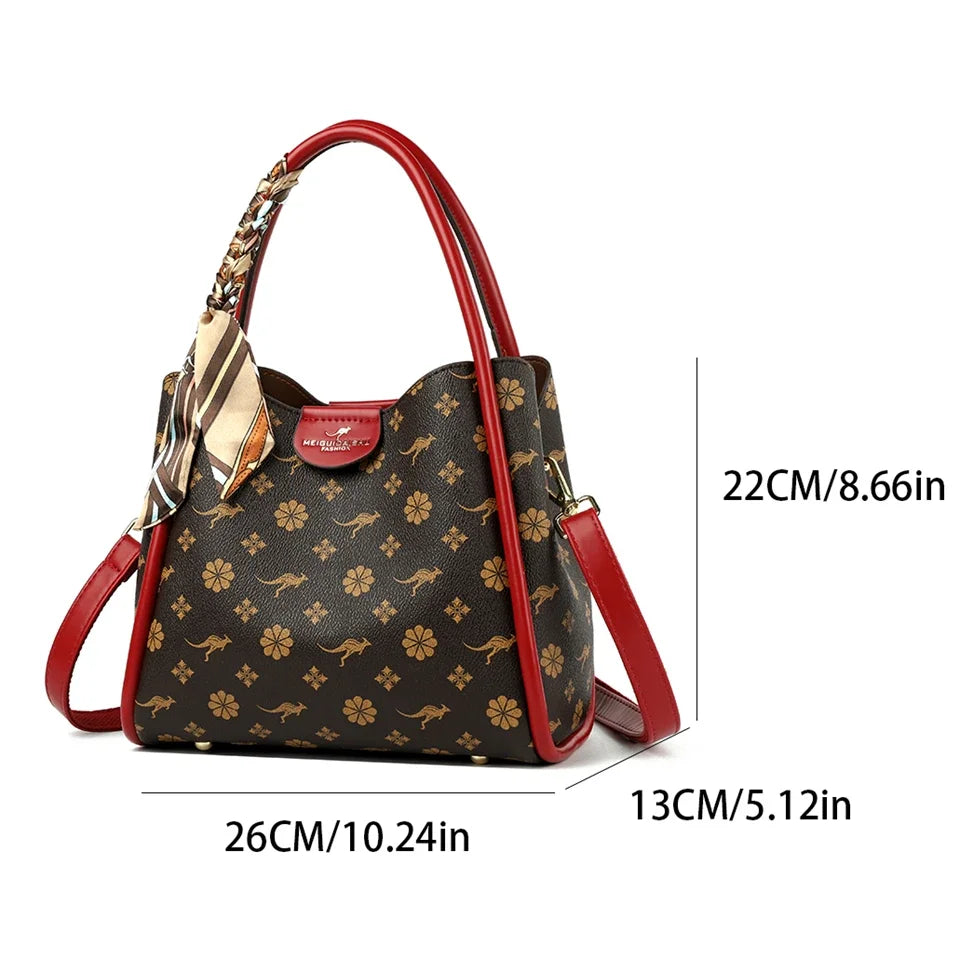 Brand Women Crossbody Bags High Quality Soft Leather Handbags and Purses Luxury Designer Shoulder Messenger Shopper Sac A Main