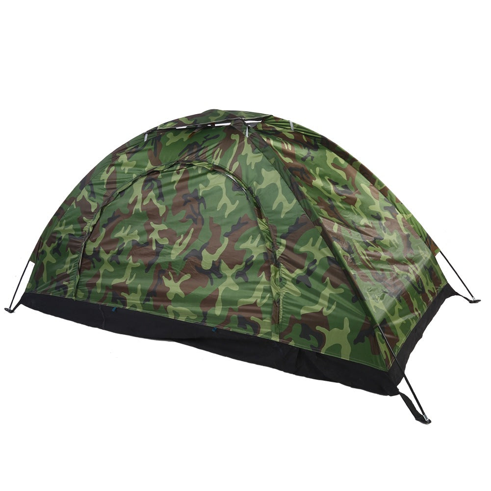 Single Camouflage Tent Outdoor Leisure Camping Camping Tent Gift Tent