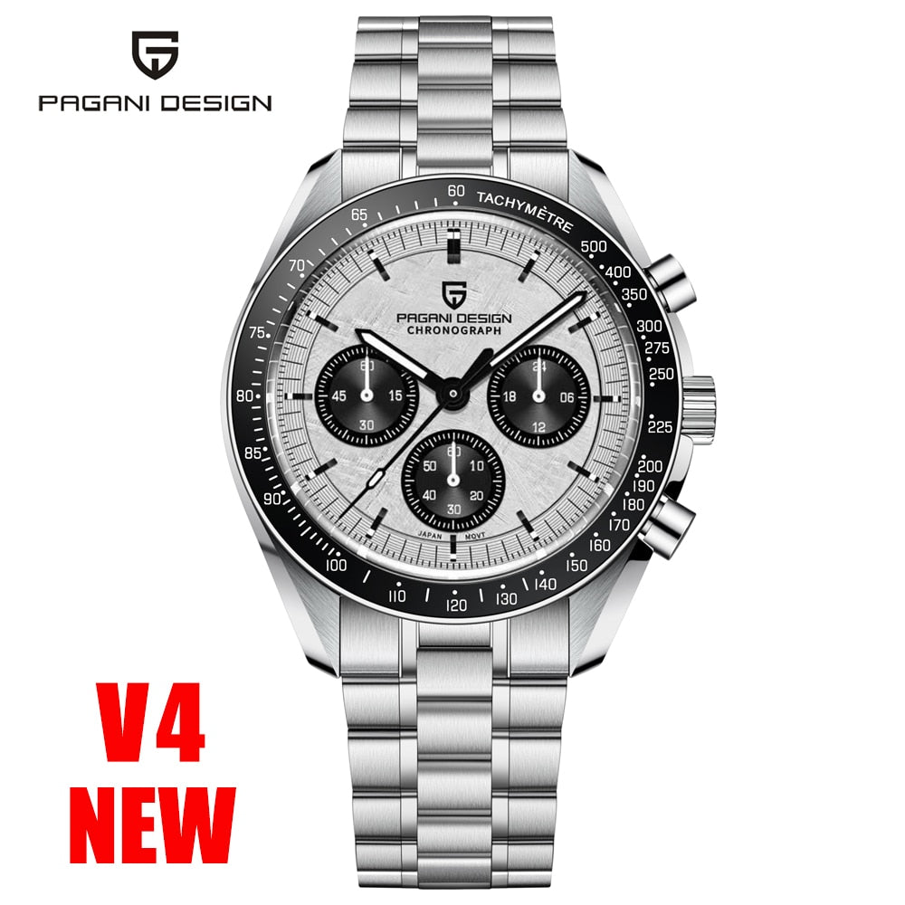 PAGANI DESIGN 2022 New Men&#39;s Watches Top Luxury Quartz Watch For Men Automatic Date Speed Chronograph Sapphire Mirror Wristwatch