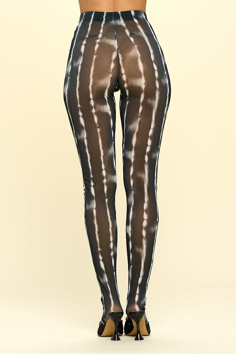 Sheer High Rise Leggings