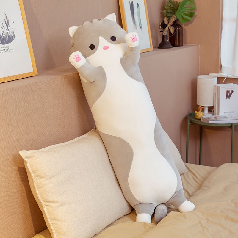 70/90/120CM Cartoon Animal Dinosaur Unicorn Cat Plush Toys Stuffed Soft Long Sleeping Pillow Dolls Children Birthday Gift