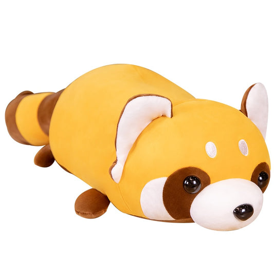 60-80cm Kawaii Raccoon Bear Plush Toys Stuffed Bear Animals Doll for Baby Children Birthday Gift Home Decor