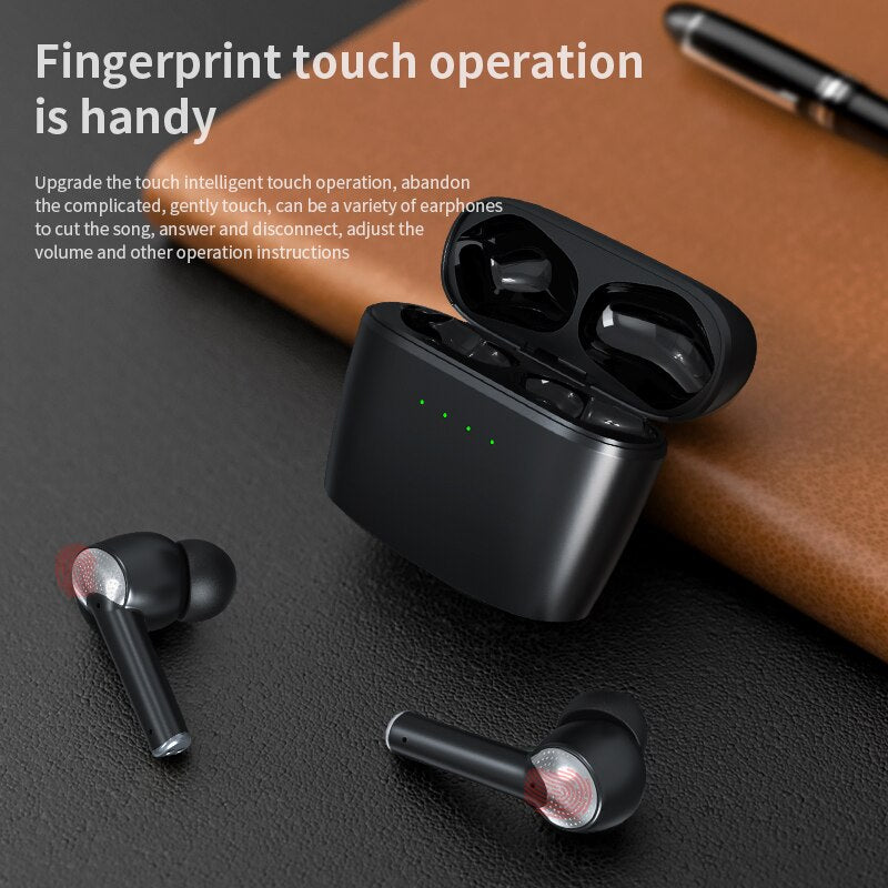 TWS 5.2 Mini Wireless Headphone Earbuds Bass Earphones Sports HiFi Stereo Bluetooth-compatible Headsets With Mic For iOS Android