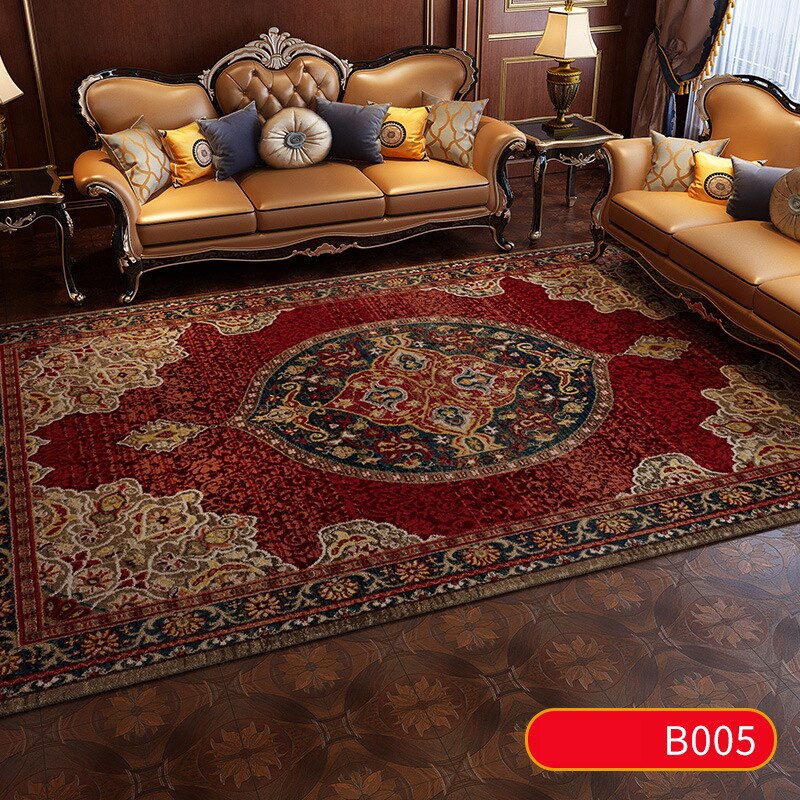 Persian Royal Soft Carpets For Living Room Bedroom Kid Room Rugs Home Carpets Floor Door Mat Rug For Living Room Area Rugs Mats