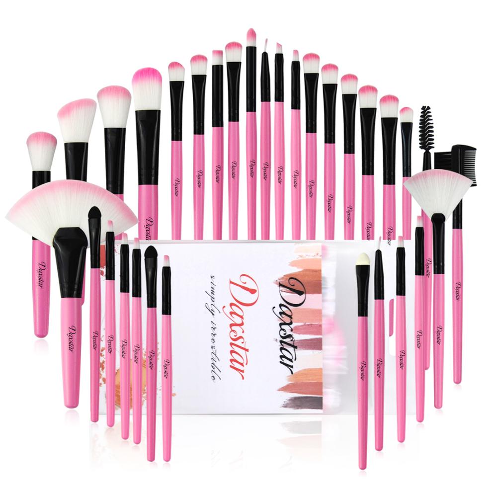 32pcs Pro Makeup Brushes Cosmetic Eye Face Powder Foundation Brushes Liner Shader Crease Shadow Foundation Brush