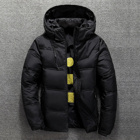 2022 New Winter Jacket Men Hooded Thick Warm Duck Down Jacket Men Parka Casual High Quality Mens Overcoat Winter Down Coats Men