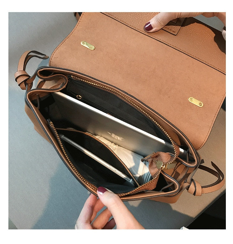 Fashion Design Women&#39;s Handbag Genuine Leather Female Shoulder Bags 2021 Vintage Large Luxury Crossbody Bag High Quality