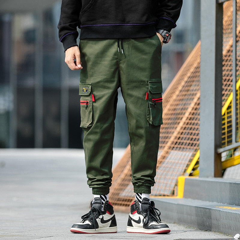 Cargo Pants Men 2021 New Casual Brand Streetwaer High Quality Military Tactical Joggers Multi-Pocket Fashions Harajuku Trousers