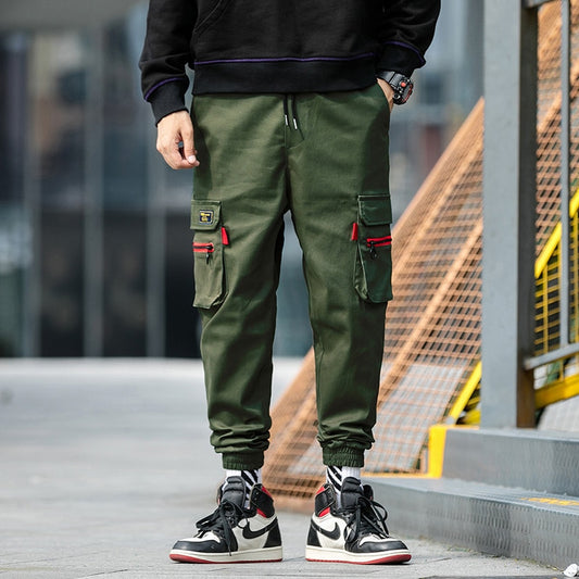 Cargo Pants Men 2021 New Casual Brand Streetwaer High Quality Military Tactical Joggers Multi-Pocket Fashions Harajuku Trousers