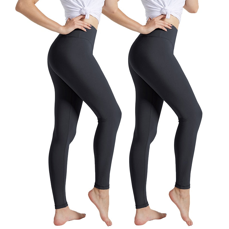 NORMOV Leggings Women Black High Waist Push Up Leggings For Women Gym Fitness Workout Sports Casual Leggins Mujer