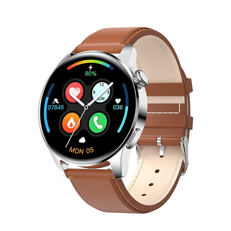 Smart Watch Men- LIGE New Bluetooth Call Smart Watch Men Full Touch Sport Fitness Watches Waterproof Heart Rate Steel Band Smartwatch Android iOS