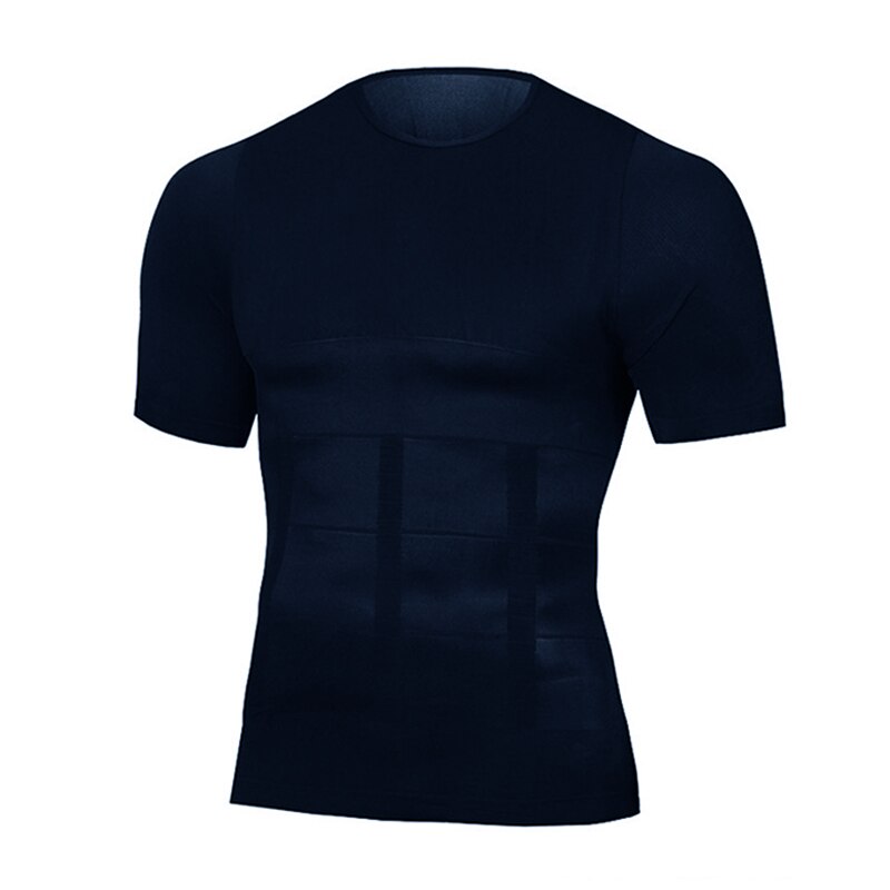 Classix Men Body Toning T-Shirt Slimming Body Shaper Posture Shirt Belly Control Gynecomastia Vest Compression Man Tummy Corset