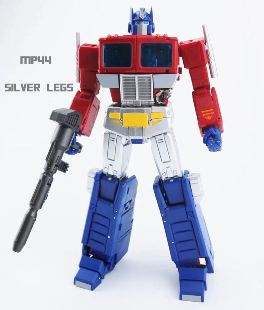 WangXiang G1 Transformation Masterpiece MP44 MP-44 OP Commander KO Sound Effects Silver Legs Version Action Figure Robot Toys