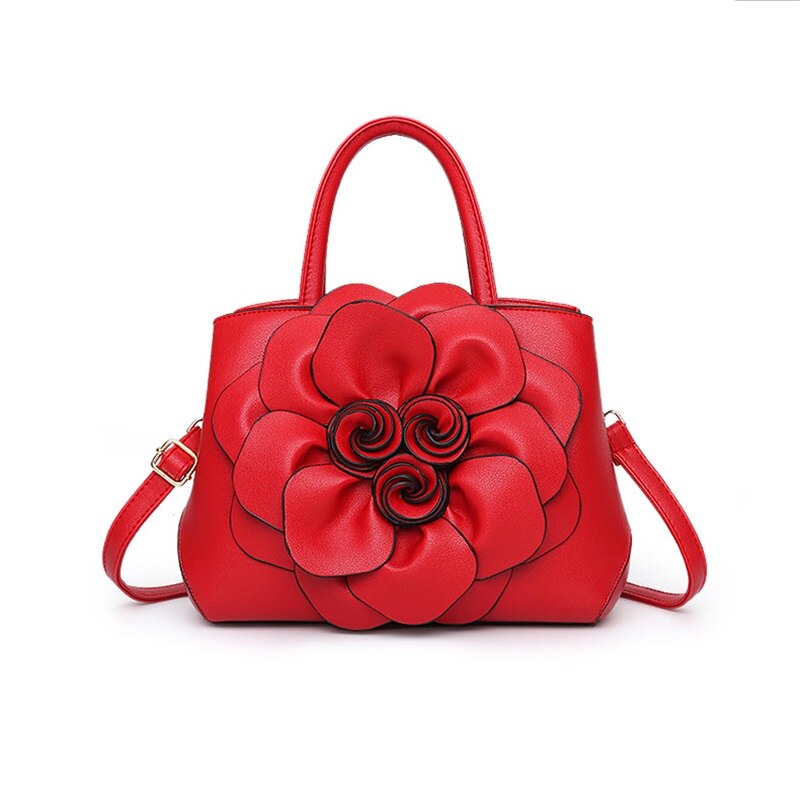 Elegant Women Handbags, Tote Bag, Three-Dimensional Flower Shoulder Designer Bag, Ladies Messenger Crossbody Bag, Party Purse Bolsa Feminina  www.chishtismart.com