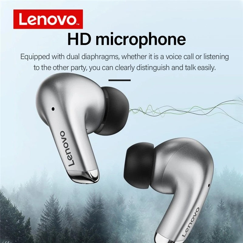 Lenovo LP5 Mini Bluetooth Earphone IPX5 Waterproof Wireless Earbuds for iPhone 13 Xiaomi Headphone With Dual Mic LP40 Upgraded