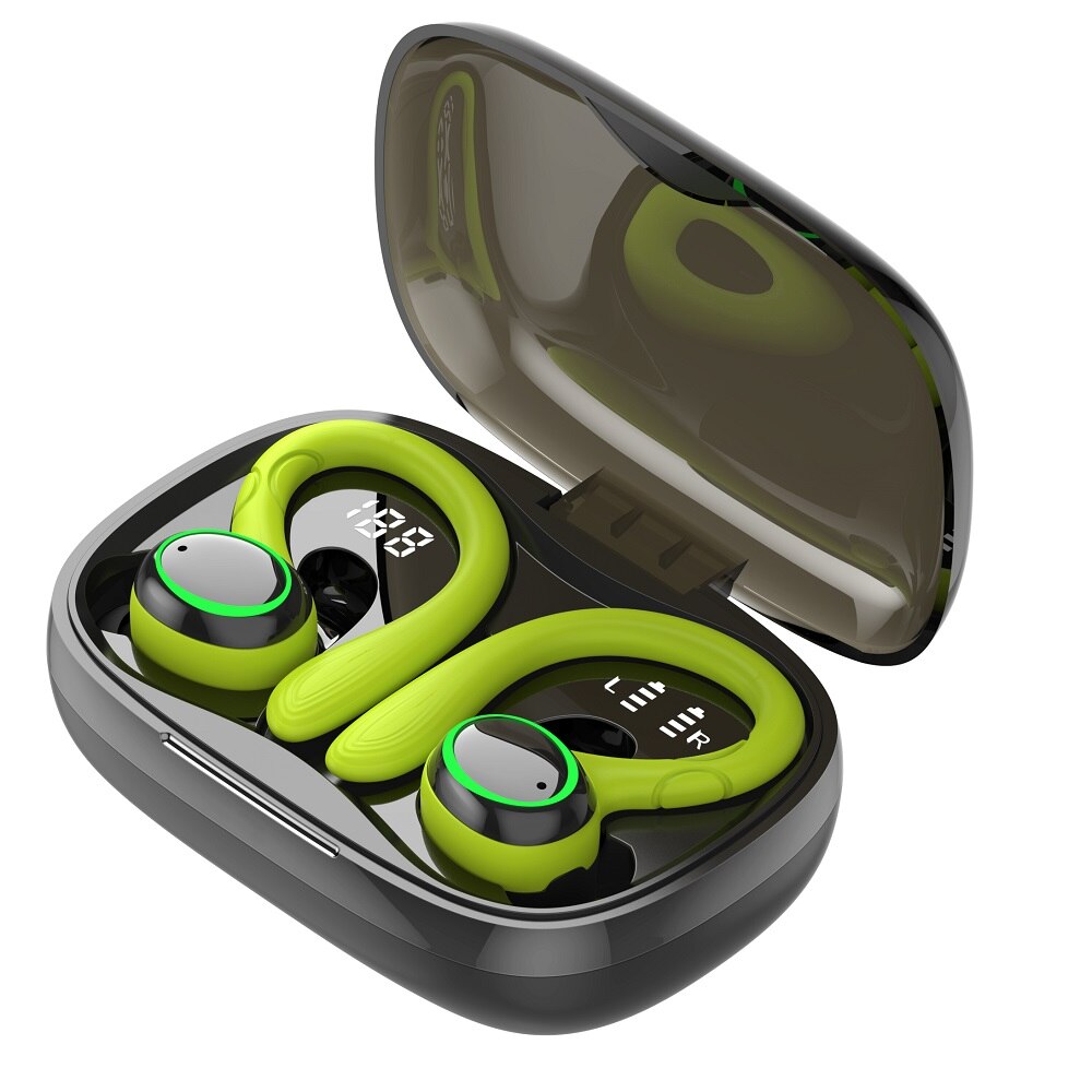 Wireless Earphones i25 TWS Bluetooth-compatible 5.1 Stereo HIFI Headphones Digital Display In-Ear Earbuds Headset Waterproof