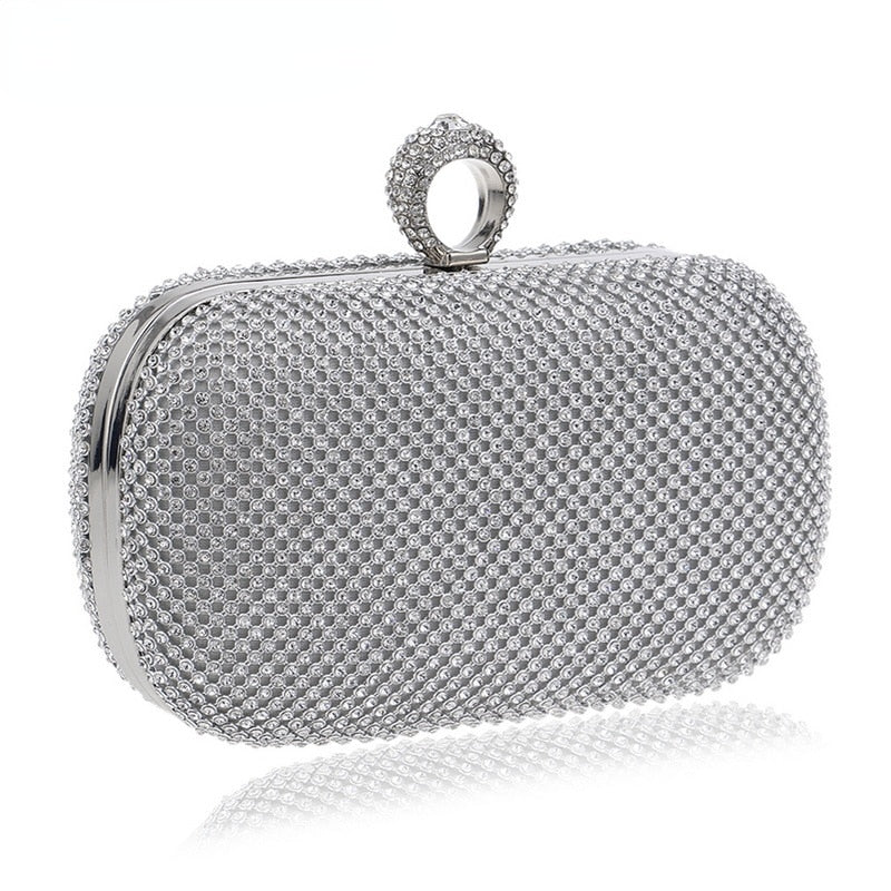 Evening Clutch Bags Diamond-Studded Evening Bag With Chain Shoulder Bag Women&#39;s Handbags Wallets Evening Bag For Wedding