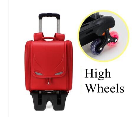 Kids school backpack Bags on wheels Japan School Backpack kid Orthopedic wheeled backpack Children PU Japanese trolley backpacks