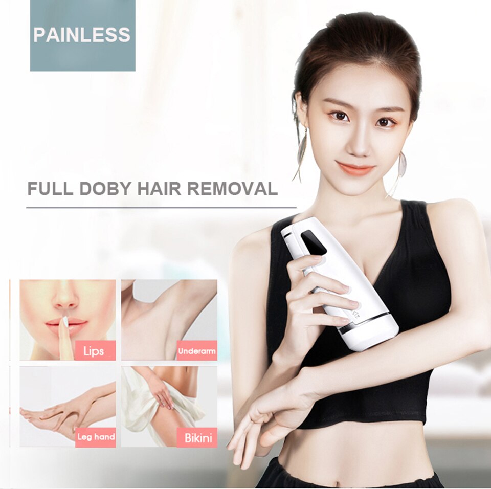 Fasiz 3in1 Photoepilator IPL Depilator Female Electricepilator Permanent Painless Hair Removal Laser Epilator