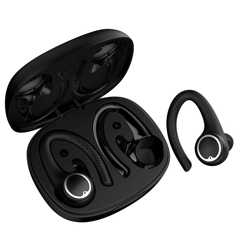 TWS Bluetooth Wireless Headphones Sports Waterproof Earbuds Bluetooth 5.0 Earphone With Microphone Touch Control 9D HiFi Headset