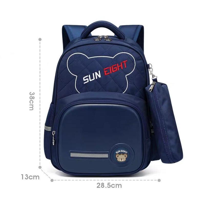 SUN EIGHT First Class Children Backpack School Bags For Girls Waterproof Nylon Primary School Backpacks 14L