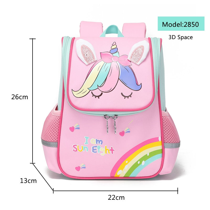 Hot 3D Cartoon Animal Baby Backpacks kindergarten Schoolbag  Kids Backpack Children School Bags Girls Boys Backpacks