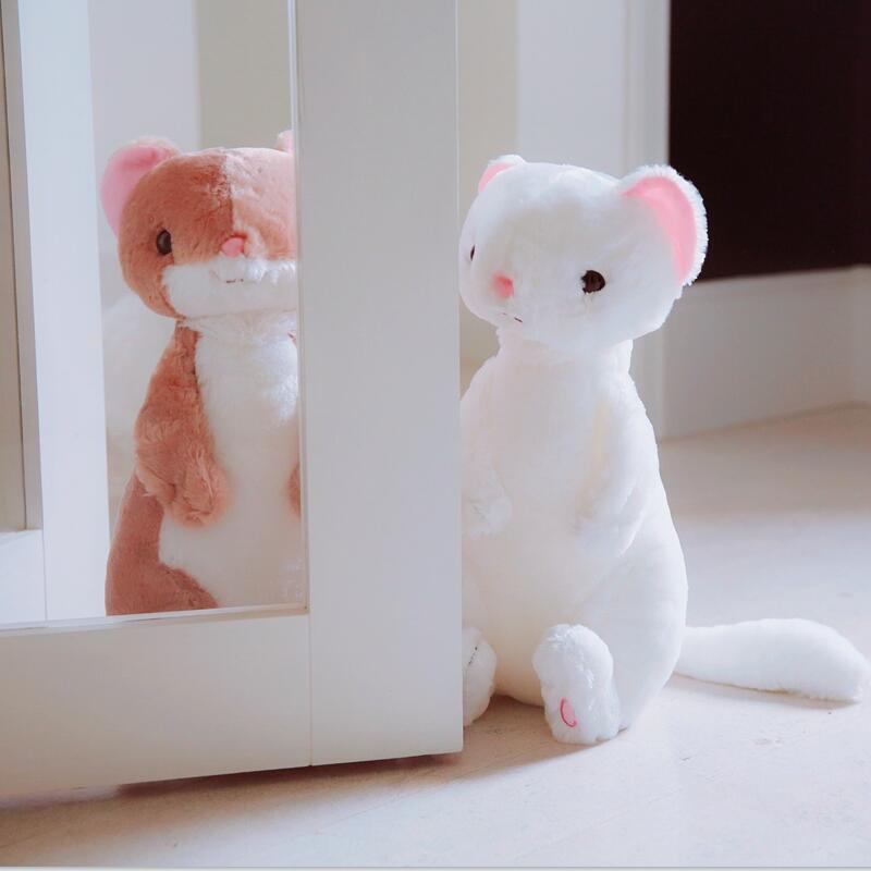 50cm lilelike Plush Toys Ferret Stuffed Soft Cartoon Animal Doll Christmas Present Kids