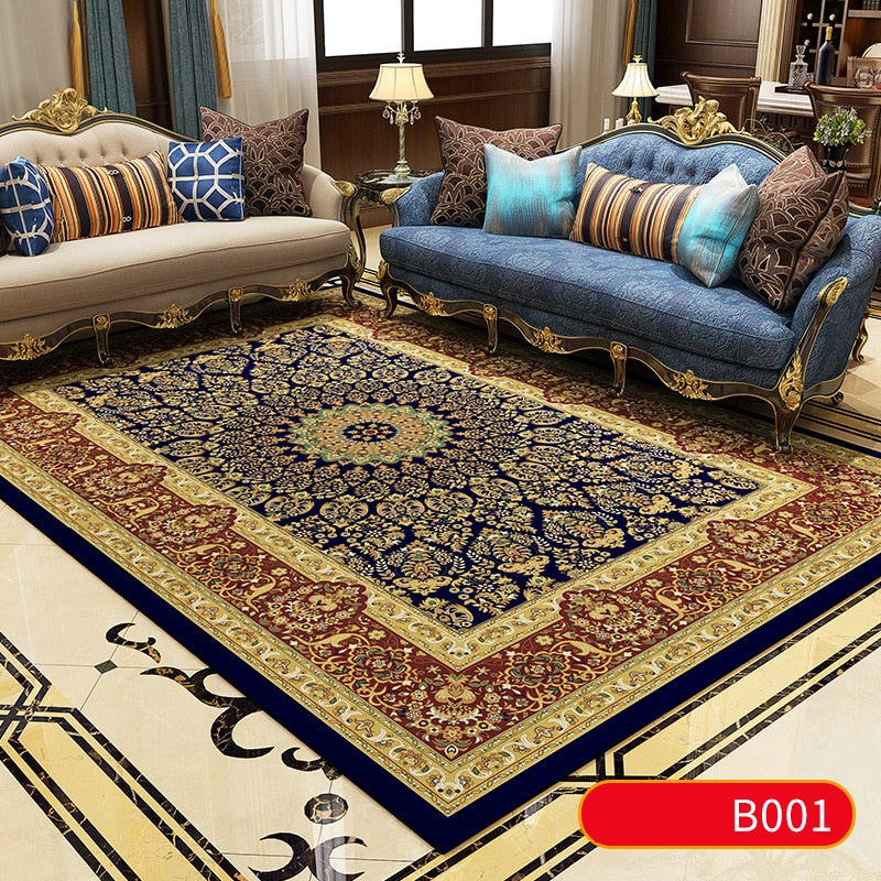 Persian Royal Soft Carpets For Living Room Bedroom Kid Room Rugs Home Carpets Floor Door Mat Rug For Living Room Area Rugs Mats