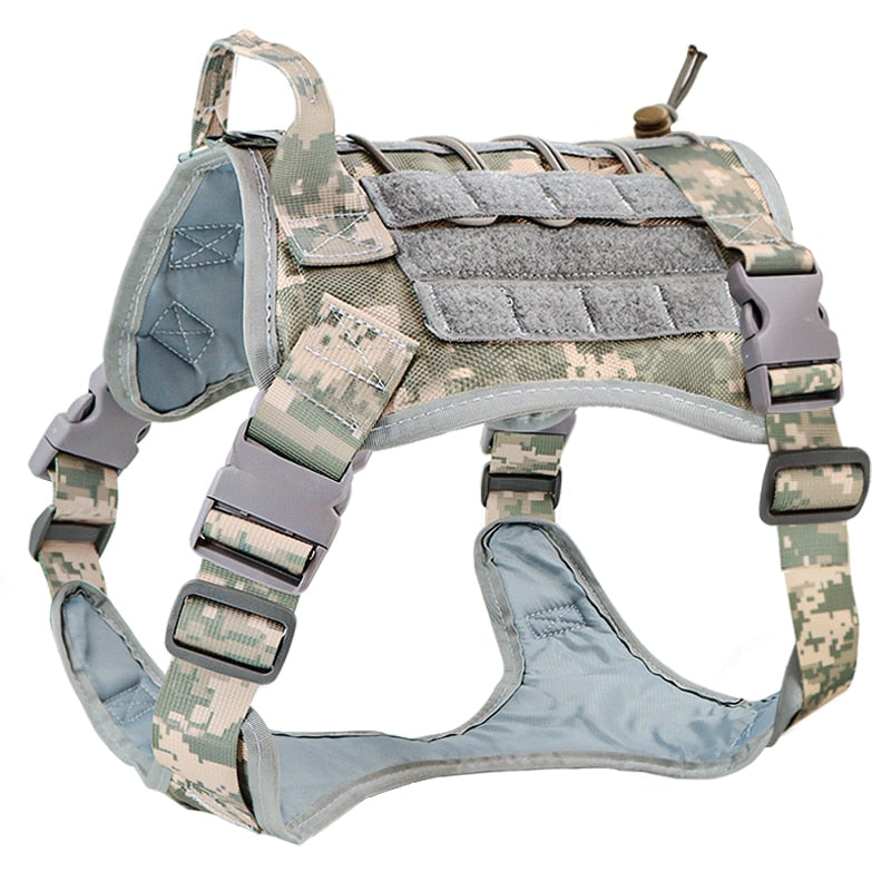 Tactical Dog Harness Pet Training Vest Dog Harness And Leash Set For Small Medium Big Dogs