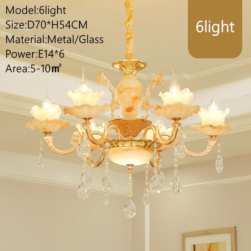 Modern Led Chandelier For Foyer Living room Diningroom Kitchen Lustre  6light-18light Led Ceiling Dolomite Chandelier Lighting