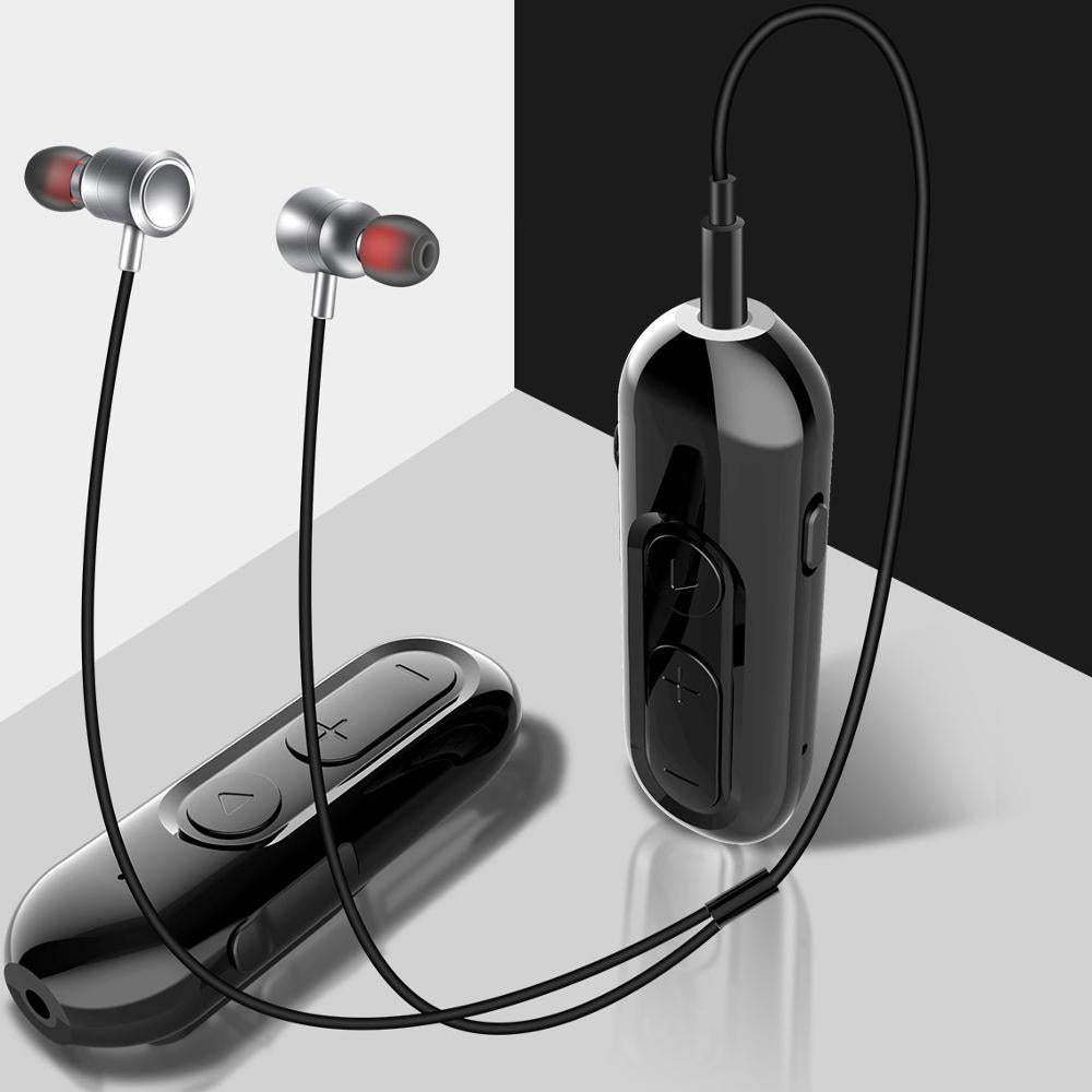 Hot Sale Universal Eurobird Sport Office Lavalier Auricular Phone Wireless Bluetooth Earphone HiFi Heavy Bass Stereo Earphone