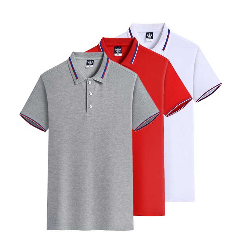High Quality Solid Color Three-Pack Polo Men Shirt Casual Polo Shirts men&#39;s Short Sleeve Polo Shirt 2021 New Arrival Polos Shirt
