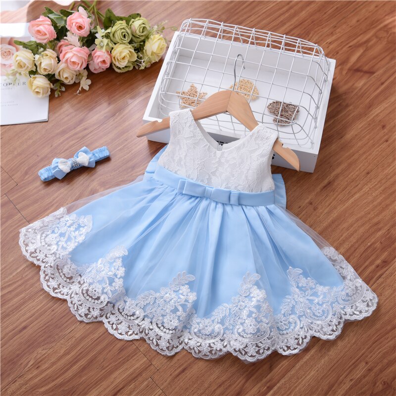 Yoliyolei Fluffy Collar Baby Girl Dress Flower Girl Wedding Dresses Party Ball Gown Appliques Kids Friendly Clothes with beading