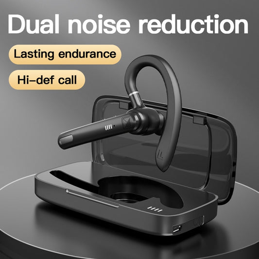 Newest Wireless Earphone Bluetooth 5.0 Earpiece Handsfree Noise Reduction Headset With CVC8 Dual HD Mic For All Smart Phones