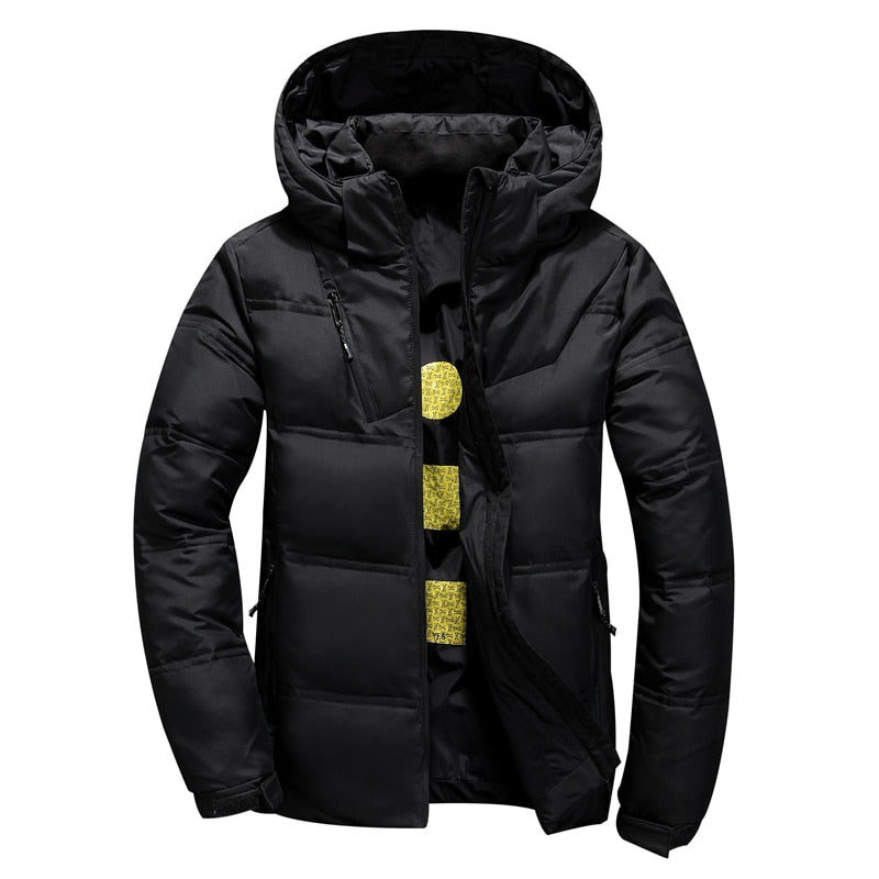 2022 New Winter Jacket Men Hooded Thick Warm Duck Down Jacket Men Parka Casual High Quality Mens Overcoat Winter Down Coats Men