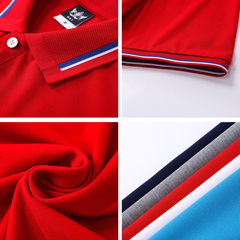 High Quality Solid Color Three-Pack Polo Men Shirt Casual Polo Shirts men&#39;s Short Sleeve Polo Shirt 2021 New Arrival Polos Shirt