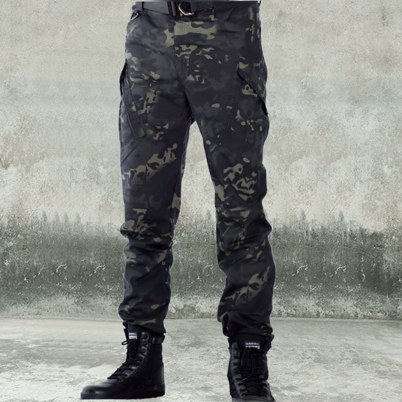 City Military Tactical Pants Men SWAT Combat Army Trousers Men Many Pockets Waterproof Wear Resistant Casual Cargo Pants 5XL