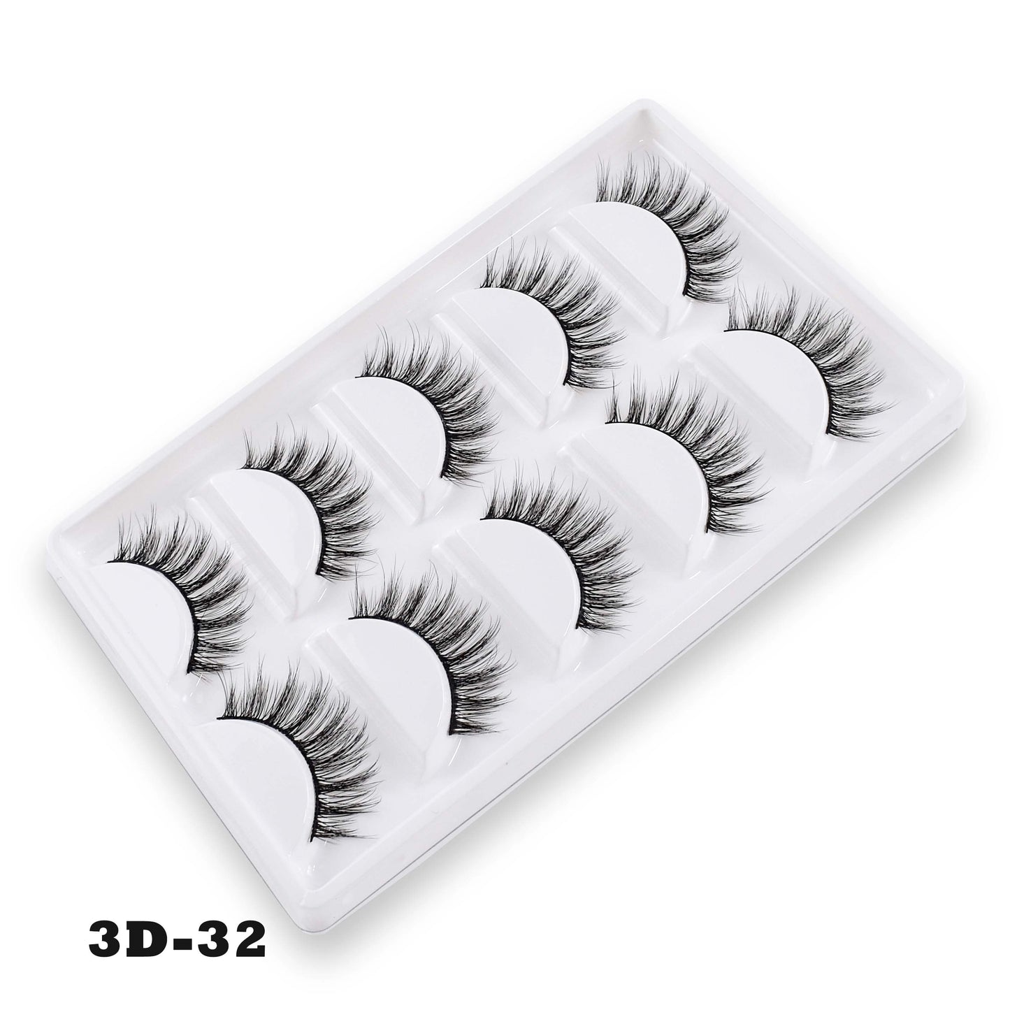 5Pairs Thick Faux 3D Mink Lashes Natural Long False Eyelashes Dramatic Fake Lashes Makeup Handmade Eyelash Extension maquiagem