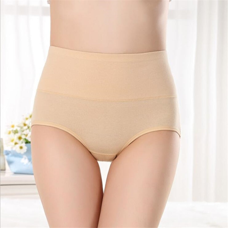 M-XL Plus Size Women&#39;s Cotton Underwear Comfortable High Waist Underwear Women Sexy Panties Underwear Womens Panties