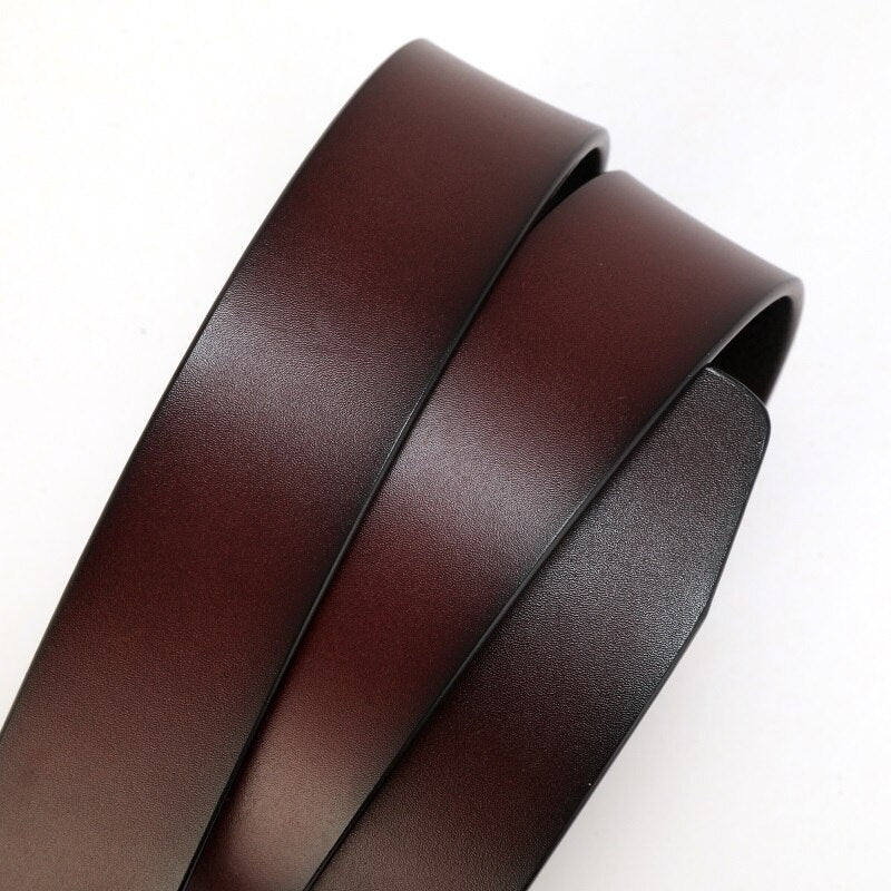 High Quality Men Belt Genuine Leather Luxury Designer For Men New Fashion Classice Vintage Cowskin Pin Buckle Leather Jeans