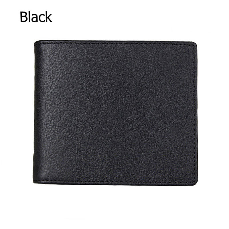 RFID Blocking Men&#39;s Oil Wax Skin Wallet Man Vintage Cow Genuine Leather Wallet Male Handmade Billfold Coin Purse Short Wallet