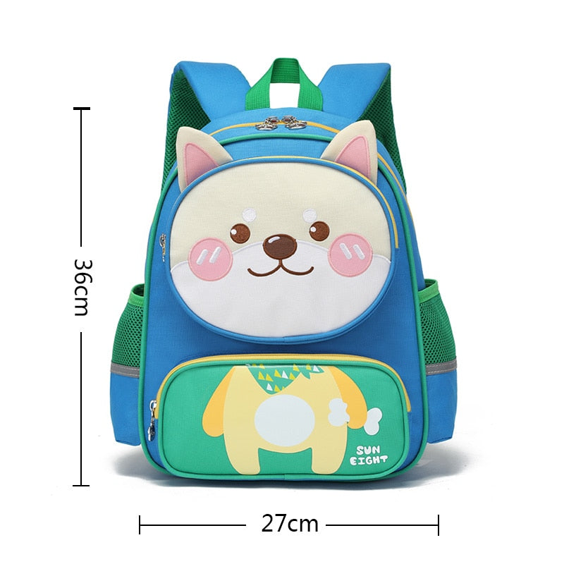 Kindergarten Backpacks 14inch Cartoon Preschool Backpack  Cute School Bags Kid Gift