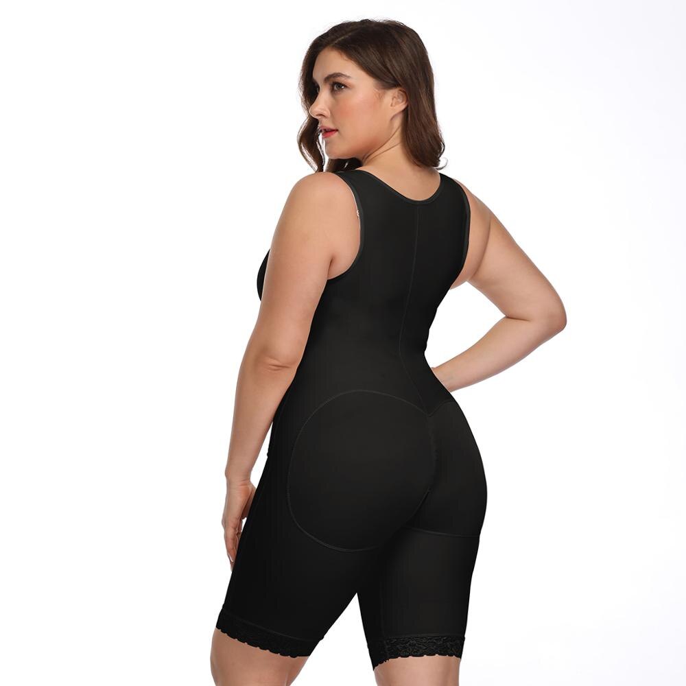 Waist Trainer Plus Size Full Body Shaper OverBust Trimmer Seamless Tummy Control Shapewear Bodysuit Thigh Slimmer Butt Lifter