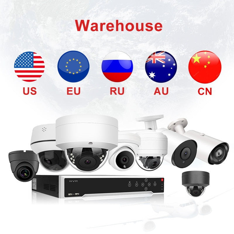 Anpviz 5MP IP Video Camera Outdoor POE Dome Hikvision Compatible Security Protection One-Way Audio IP66 IR 30m H.265 Danale APP