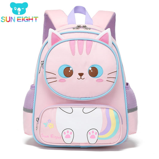 Kindergarten Backpacks 14inch Cartoon Preschool Backpack  Cute School Bags Kid Gift