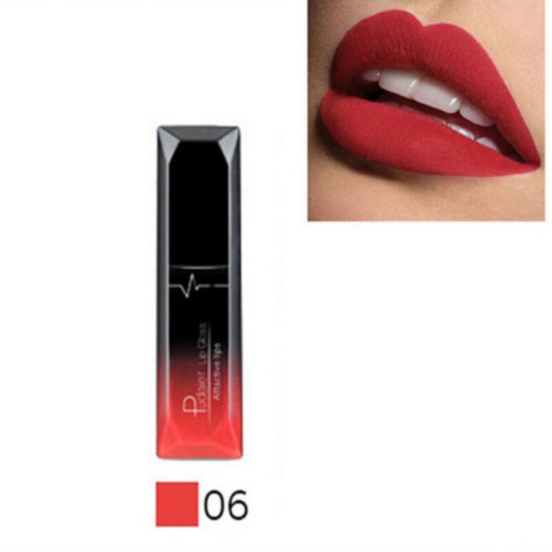 Pudaier Nude Matte Liquid Lipsticks Waterproof Long Lasting Lip Gloss Sexy Red Velvet Lip Tint Women Makeup Cosmetics Batom