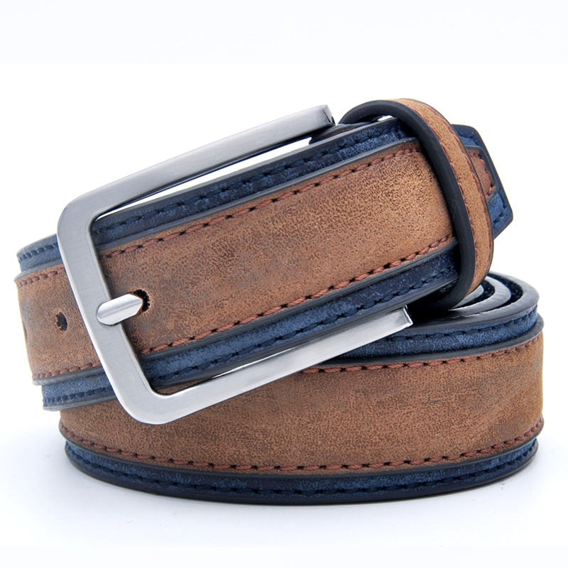 Casual Patchwork Men Belts Designers Luxury Man Fashion Belt Trends Trousers With Three Color To Choose Wholesale Free Shipping