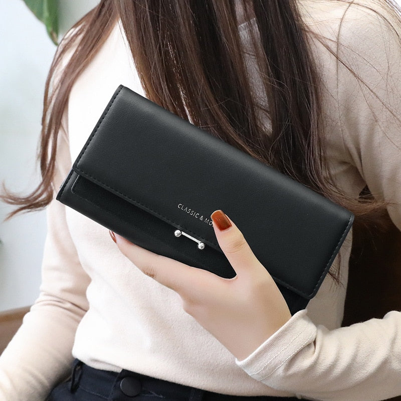 aliwood 2022 Brand Luxury Women Wallet Long Purse Clutch Large Capacity Female Wallets Lady Phone bag Card Holder Carteras Mujer