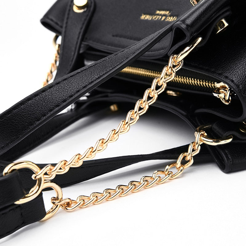 Fashion Hand Bags for Women Chain Shoulder Bag Brand Leather Handbag Luxury Handbags Women Tote Elegant Crossbody Bags Designer