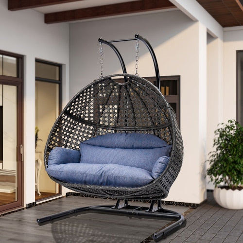 2 Person / Single swing chair hanging chair garden chair egg chair Outdoor Patio Furniture